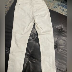 Old navy boyfriend straight white jeans size 4
